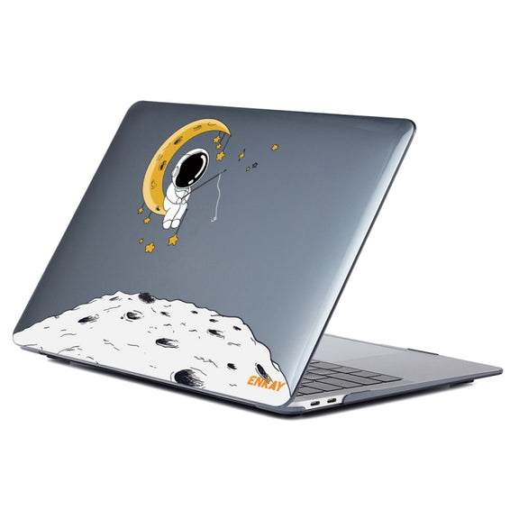 ENKAY Spaceman Pattern Laotop Protective Crystal Case for MacBook Pro 14.2 inch A2442 2021/A2779 2023(Spaceman No.3)