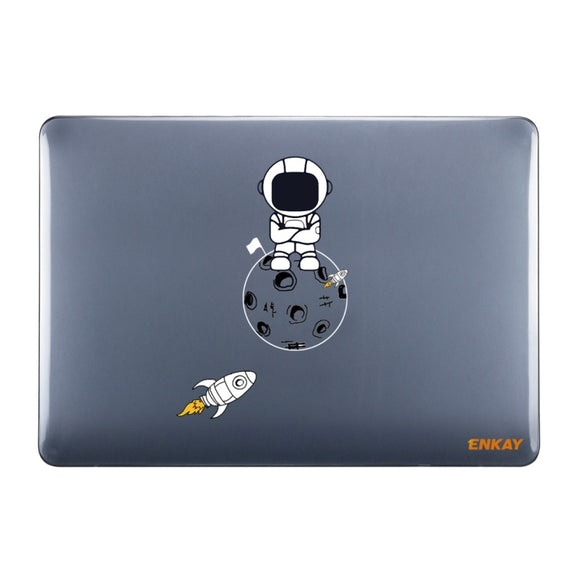 ENKAY Spaceman Pattern Laotop Protective Crystal Case for MacBook Pro 14.2 inch A2442 2021/A2779 2023(Spaceman No.4)