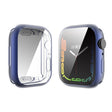 For Apple Watch Series 8 / 7 41mm ENKAY Hat-Prince Electroplated TPU Case(Dark Blue) - Watch Cases by ENKAY