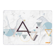 ENKAY Hat-Prince Geometry Pattern Laotop Protective Crystal Case for MacBook Pro 16.2 inch A2485 2021/A2880 2023 (Geometry No.4)