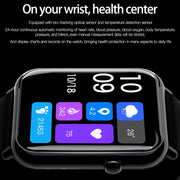 Q19 Pro IP67 Water-resistant 1.69 inch Smartwatch(Gold+Burgundy)
