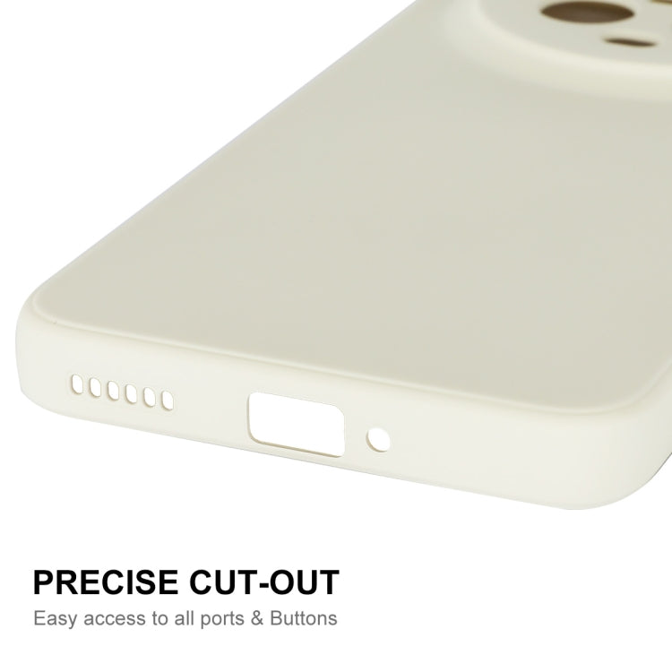 For Honor Magic5 Pro ENKAY Liquid Silicone Soft Shockproof Phone Case(Beige)