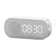 Z7 Digital Bluetooth 5.0 Speaker Multi-function Mirror Alarm Clock FM Radio(White) - Desktop Speaker by PMC TechLife | Online Shopping South Africa | PMC TechLife | Buy Now Pay Later Mobicred