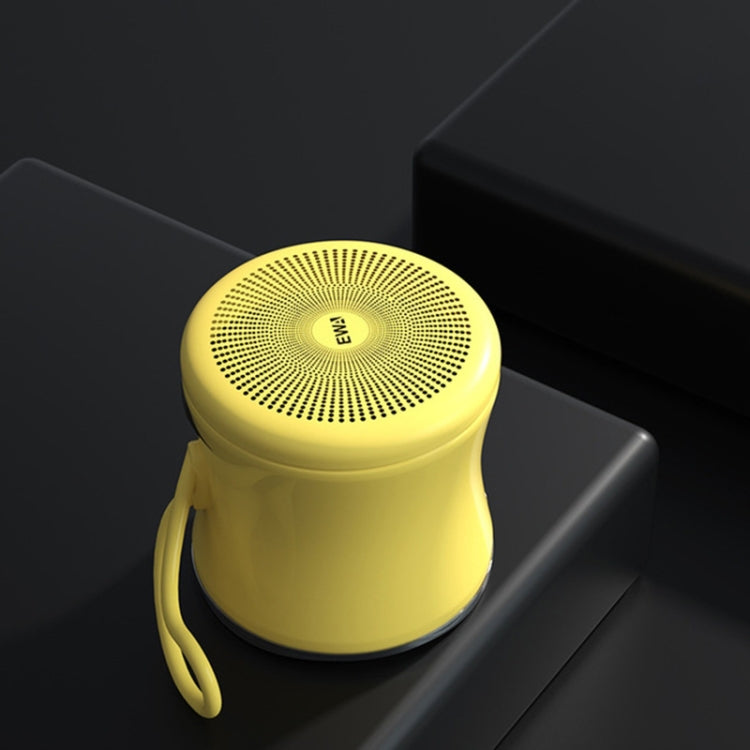 EWA A119 Portable Wireless Bluetooth IPX7 Mini TWS Speaker(Yellow)