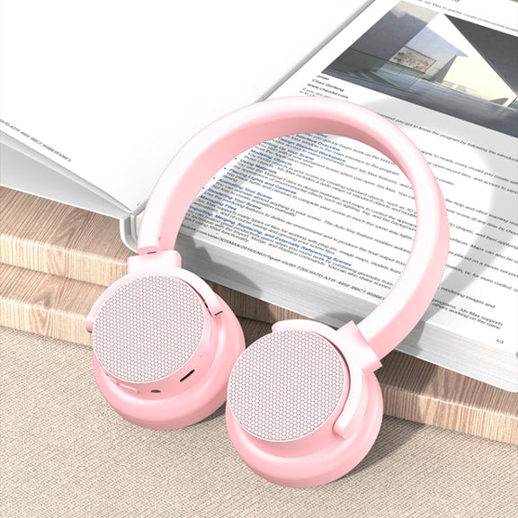 A53 TWS HIFI Stereo Wireless Bluetooth Gaming Headset with Mic(Pink)