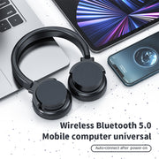 A53 TWS HIFI Stereo Wireless Bluetooth Gaming Headset with Mic(Pink)