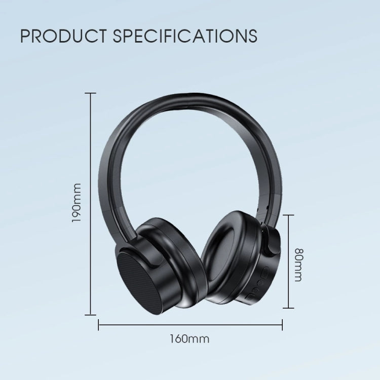 A53 TWS HIFI Stereo Wireless Bluetooth Gaming Headset with Mic(Pink)