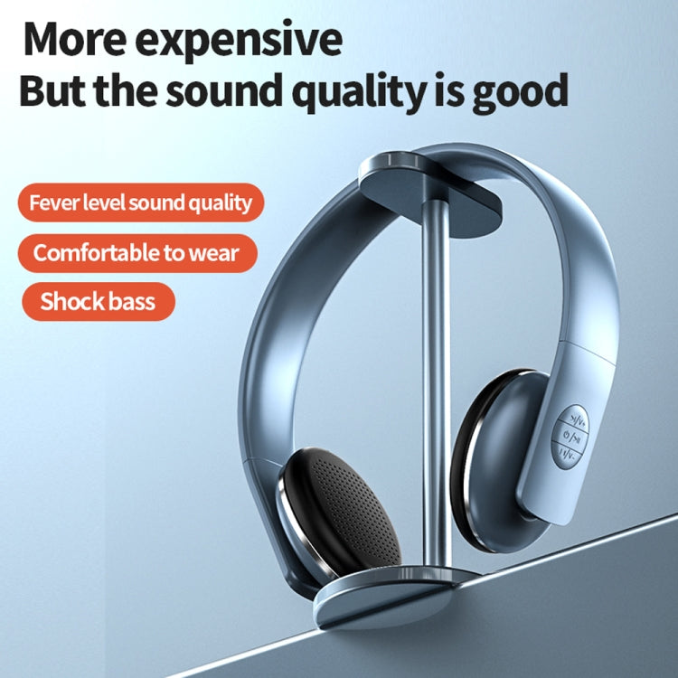 A50 Bass Stereo Wireless Bluetooth HIFI Headset with Mic(White)