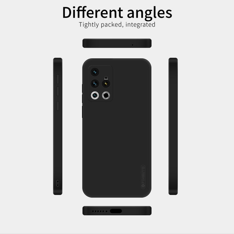 For Meizu 18 Pro / 18S Pro PINWUYO Liquid Silicone TPU Phone Case(Black)