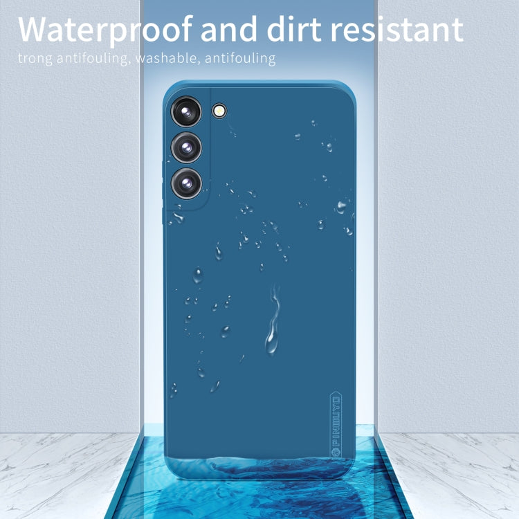 For Samsung Galaxy S22 5G PINWUYO Liquid Silicone TPU Phone Case(Green)