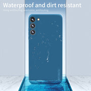 For Samsung Galaxy S22 5G PINWUYO Liquid Silicone TPU Phone Case(Green)
