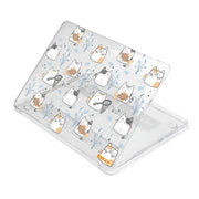 ENKAY Animal Series Pattern Laotop Protective Crystal Case For MacBook Pro 15.4 inch A1707 / A1990(Cute Cat)