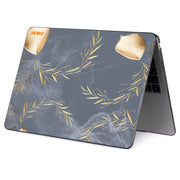 ENKAY Vintage Pattern Series Laotop Protective Crystal Case For MacBook Pro 16 inch A2141(Wild Oats)