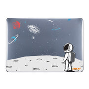 For MacBook Air 13.3 inch A1932 / A2179 / A2337 ENKAY Star Series Pattern Laotop Protective Crystal Case(Backpack Astronaut)