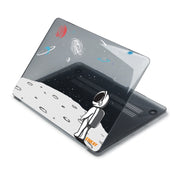 For MacBook Air 13.3 inch A1932 / A2179 / A2337 ENKAY Star Series Pattern Laotop Protective Crystal Case(Backpack Astronaut)