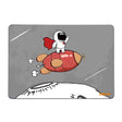 For MacBook Air 13.3 inch A1932 / A2179 / A2337 ENKAY Star Series Pattern Laotop Protective Crystal Case(Rocket Astronaut) - MacBook Air Cases by ENKAY | Online Shopping South Africa | PMC TechLife | Buy Now Pay Later Mobicred