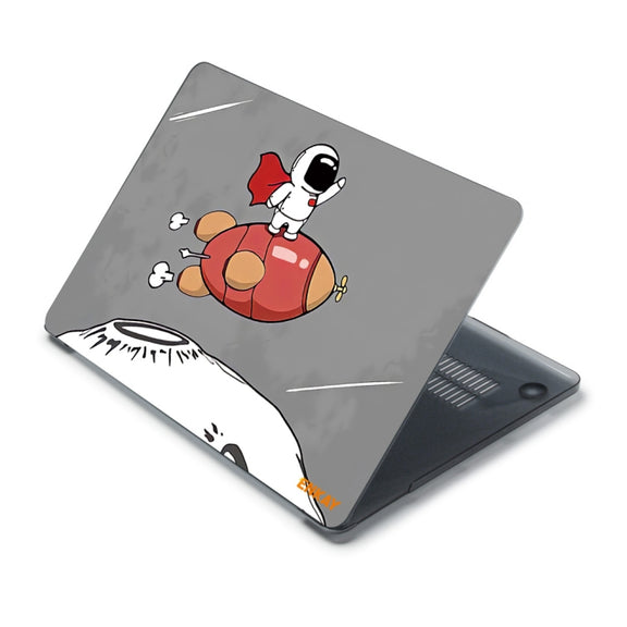ENKAY Star Series Pattern Laotop Protective Crystal Case For MacBook Pro 14.2 inch A2442 (2021)(Rocket Astronaut)