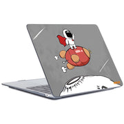 ENKAY Star Series Pattern Laotop Protective Crystal Case For MacBook Pro 14.2 inch A2442 (2021)(Rocket Astronaut)