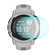 10 PCS ENKAY 0.2mm 9H Tempered Glass Screen Protector Watch Film Compatible with Garmin Instinct 2