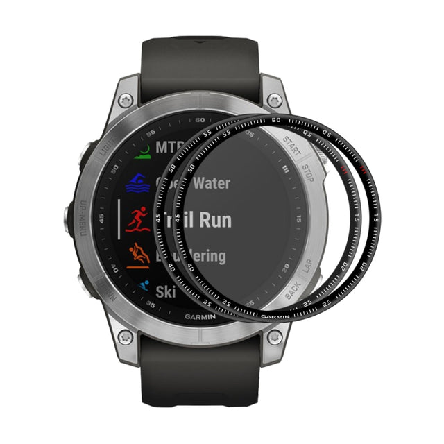 2 PCS ENKAY 3D Full Coverage Soft PC Edge + PMMA HD Screen Protector Film Compatible with Garmin Fenix 7S