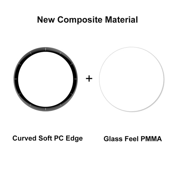2 PCS ENKAY 3D Full Coverage Soft PC Edge + PMMA HD Screen Protector Film For Amazfit GTR 3