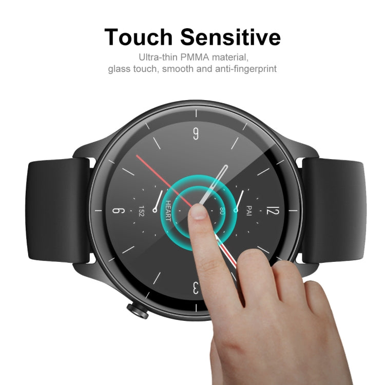 2 PCS ENKAY 3D Full Coverage Soft PC Edge + PMMA HD Screen Protector Film For Amazfit GTR 3