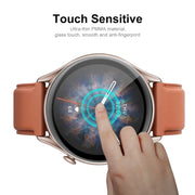 2 PCS ENKAY 3D Full Coverage Soft PC Edge + PMMA HD Screen Protector Film For Amazfit GTR 3 Pro