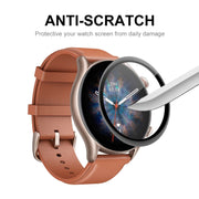 2 PCS ENKAY 3D Full Coverage Soft PC Edge + PMMA HD Screen Protector Film For Amazfit GTR 3 Pro
