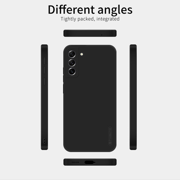 For Samsung Galaxy S21 FE 5G PINWUYO Sense Series Liquid Silicone TPU Phone Case(Blue)