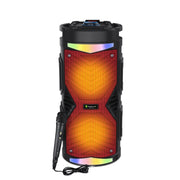 NewRixing NRG6601A Outdoor Portable Karaoke Wireless Speaker 20W Audio Amplifier With Mic(B)