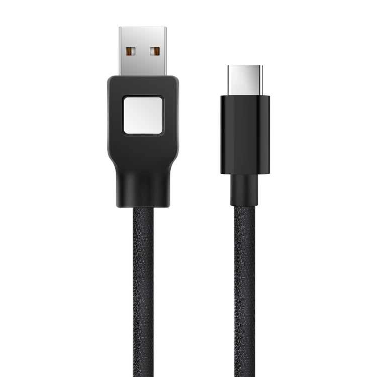 ZF170 1.2m USB to Type-C Charging Data Cable with Bluetooth Transmitter Function