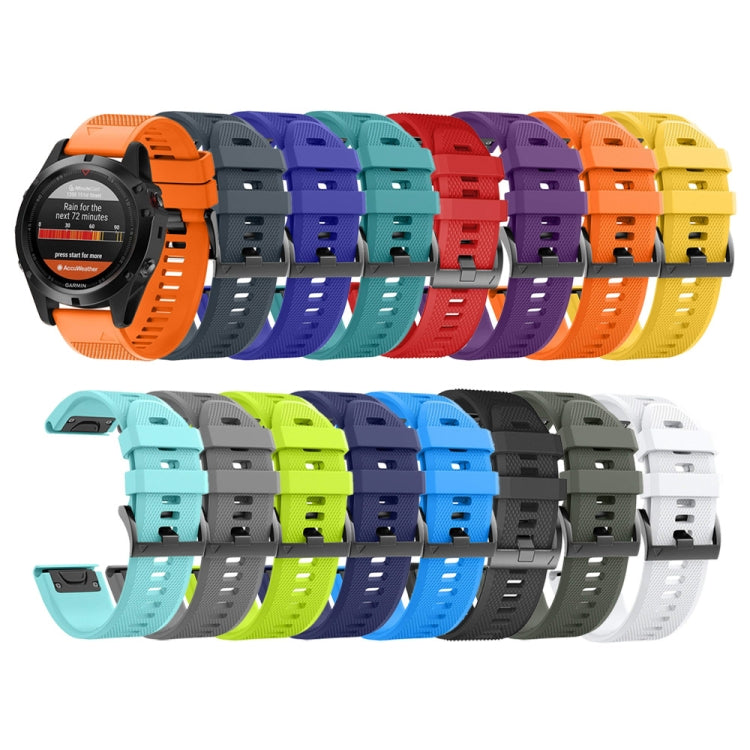 Compatible with Garmin Descent Mk2S 20mm Silicone Watch Band(Orange)