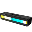 Duosi M8 LED Pickup Rhythm Ambient Light Multi-function TWS Bluetooth Speaker Bar(Black) - free shipping - PMC TechLife - Order now!