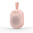 AEC BT513 RGB Light Waterproof Portable Bluetooth Speaker Support FM / TF Card(Moran Pink) - Mini Speaker by AEC | Online Shopping South Africa | PMC TechLife