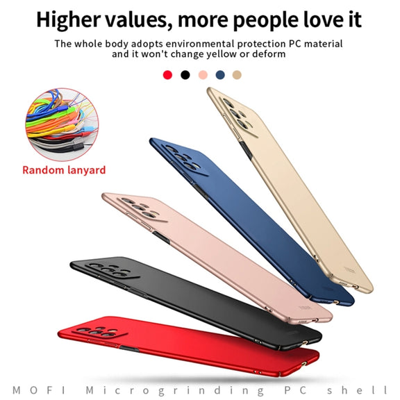 For Samsung Galaxy A53 5G MOFI Frosted PC Ultra-thin Hard Phone Case(Rose gold)