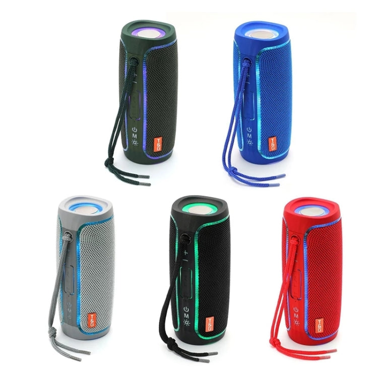 T&G TG288 TWS Portable LED Light Bluetooth Speaker(Red)