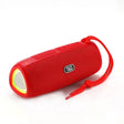 T&G TG344 Portable LED Light TWS Wireless Bluetooth Speaker(Red) - Desktop Speaker by T&G | Online Shopping South Africa | PMC TechLife | Buy Now Pay Later Mobicred