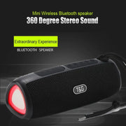 T&G TG344 Portable LED Light TWS Wireless Bluetooth Speaker(Orange)
