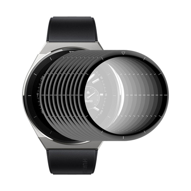 10 PCS For Huawei Watch GT 3 Pro 46mm ENKAY 3D Full Coverage Soft PC Edge + PMMA HD Screen Watch Film
