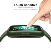 2 PCS For Huawei Band 7/6 / Honor Band 6 ENKAY 3D Full Coverage Soft PC Edge + PMMA HD Screen Watch Film
