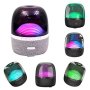 NBY 6680 Colorful Light 6D Stereo Wireless Bluetooth Speaker(Black)
