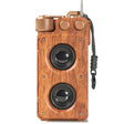 A8 Portable Retro FM Radio Wireless Bluetooth Speaker(Gold) - Desktop Speaker by PMC TechLife | Online Shopping South Africa | PMC TechLife