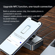 C51 Car Bluetooth 5.1 Audio Receiver Support NFC / Calls / TF Card / MP3 Playback