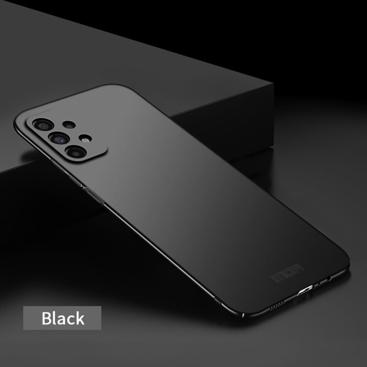 For Samsung Galaxy A23 4G MOFI Frosted PC Ultra-thin Hard Case(Black)