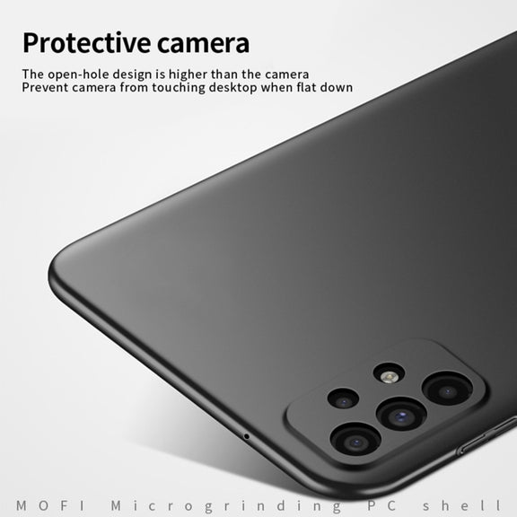 For Samsung Galaxy A23 4G MOFI Frosted PC Ultra-thin Hard Case(Black)