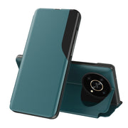 For Honor X9 4G / 5G 2022 / X30 / Magic4 Lite 5G Attraction Flip Holder Leather Phone Case(Green)