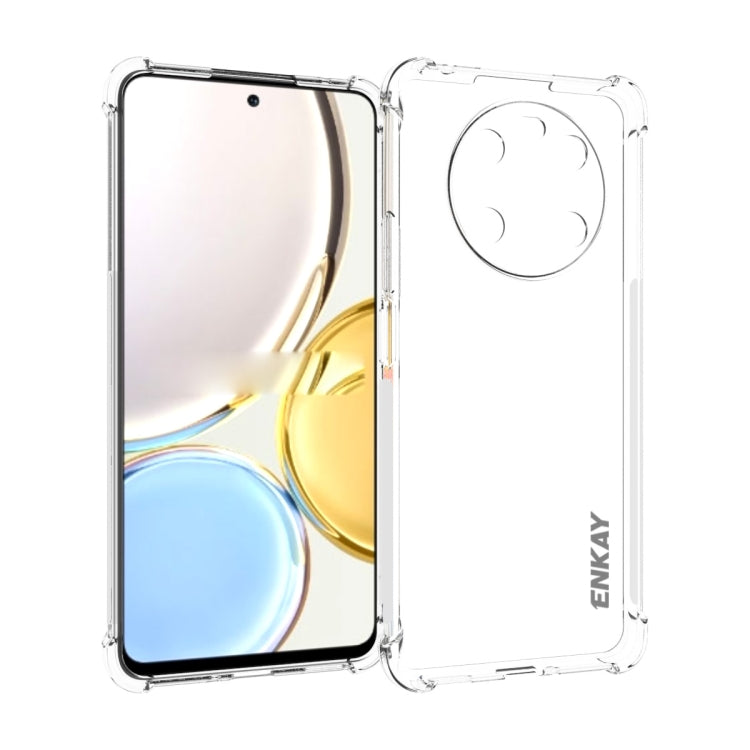 For Honor X9 4G / 5G ENKAY Transparent TPU Shockproof Phone Case