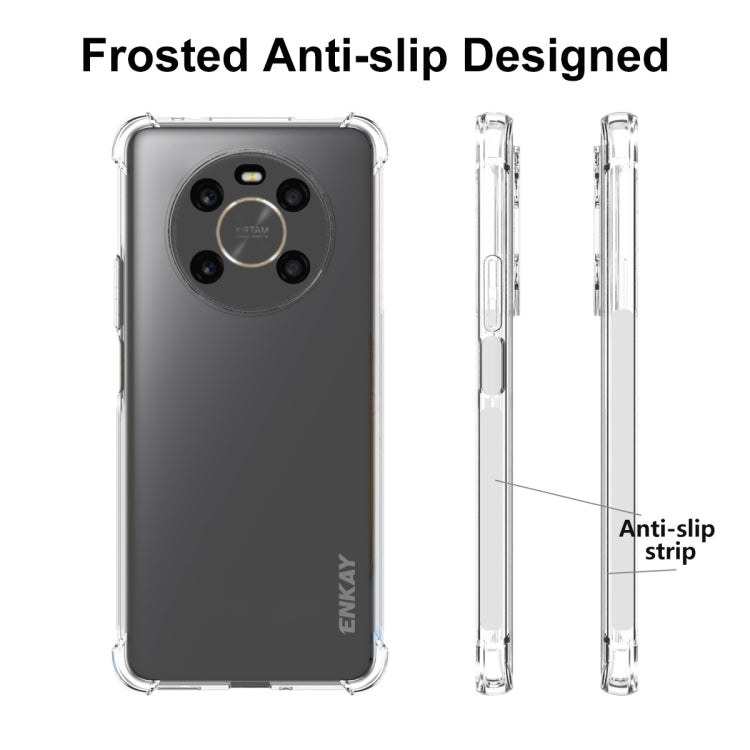 For Honor X9 4G / 5G ENKAY Transparent TPU Shockproof Phone Case