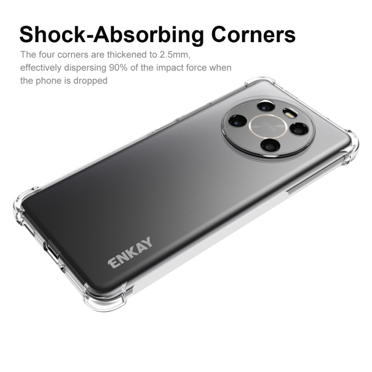 For Honor X9 4G / 5G ENKAY Transparent TPU Shockproof Phone Case