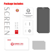 For iPhone 14 Pro 2pcs ENKAY 28 Degree Anti-peeping Tempered Glass Film